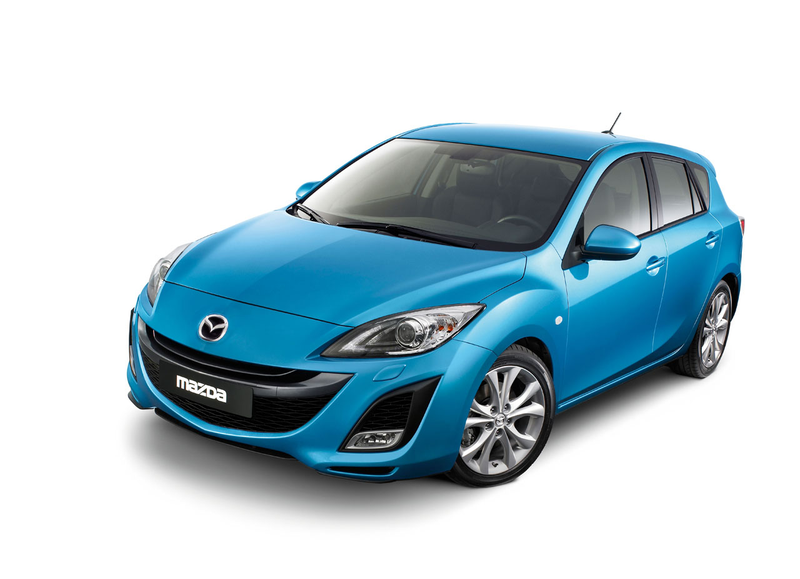 Illustration for article titled 2010 Mazda3 Hatchback Shows Off Sexy New Rear Live In Bologna